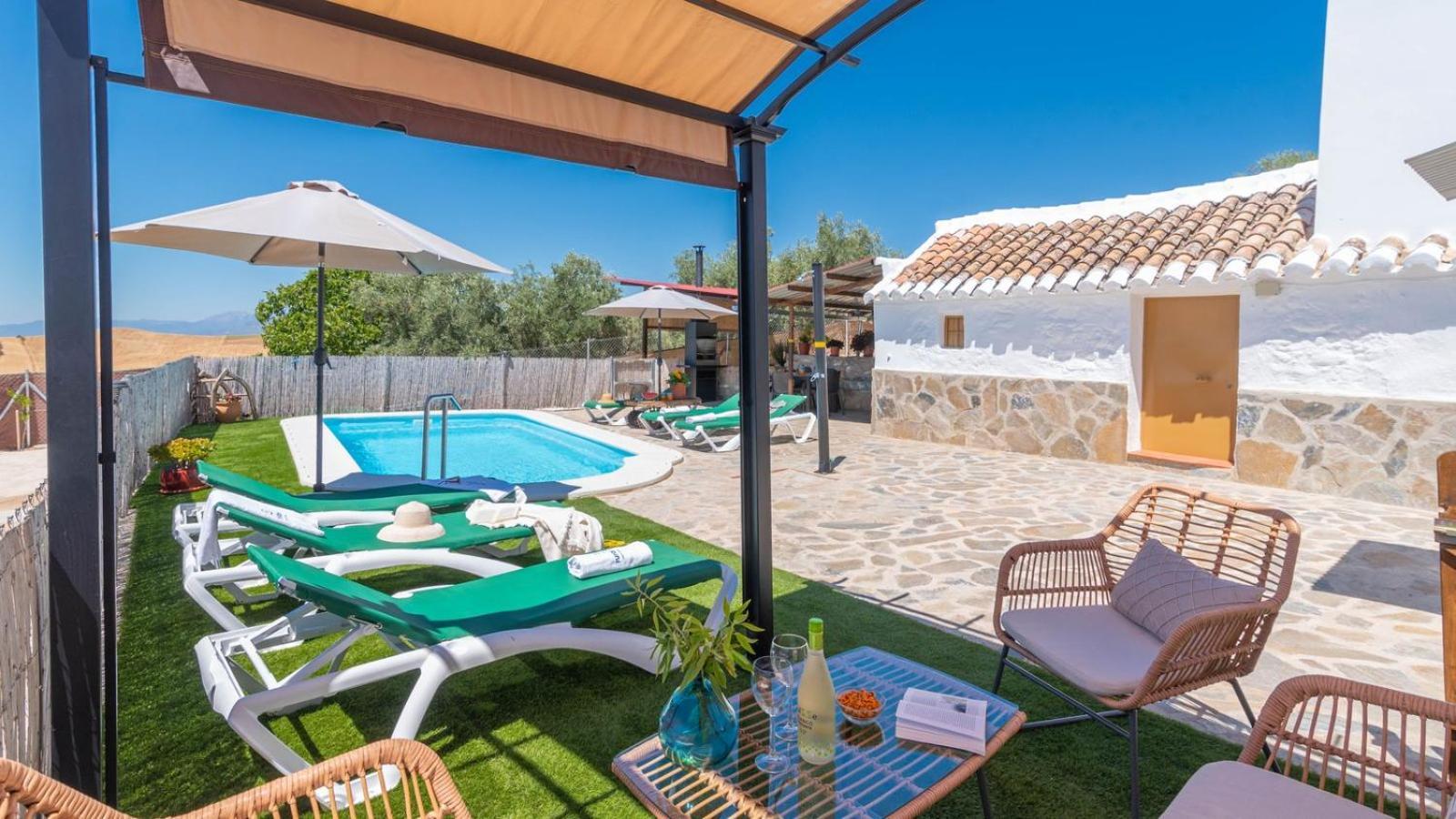 Casa Pulirio Antequera - La Higuera By Ruralidaysヴィラ エクステリア 写真